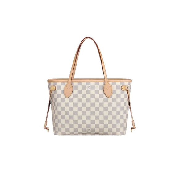 Louis Vuitton Neverfull PM Damier Azur Tote - Picture 1 of 2